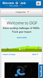 Mobile Screenshot of doinggoodfellows.org